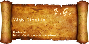 Végh Gizella névjegykártya